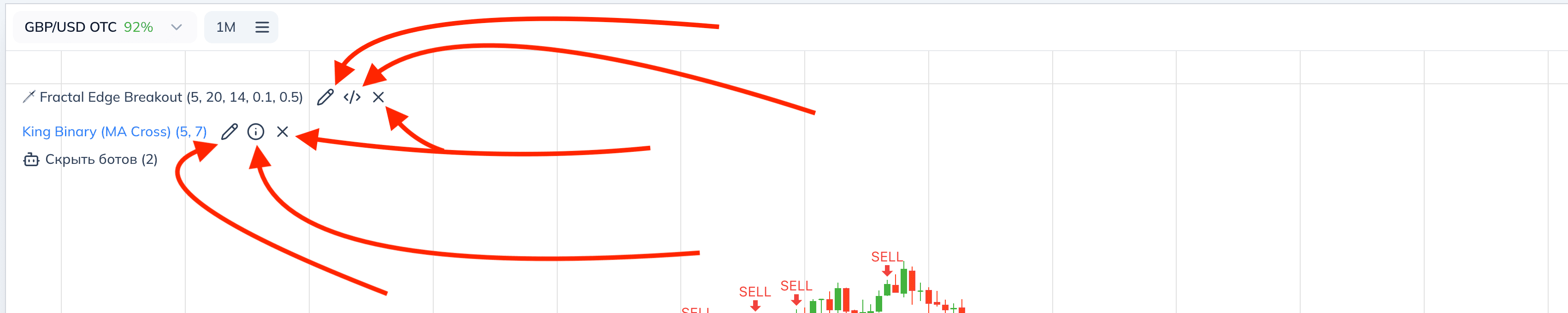 Редактирование бота