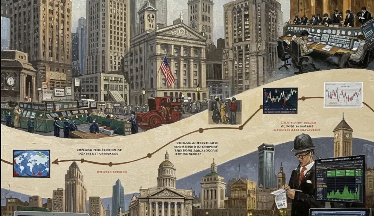 The appearance of binary options, history