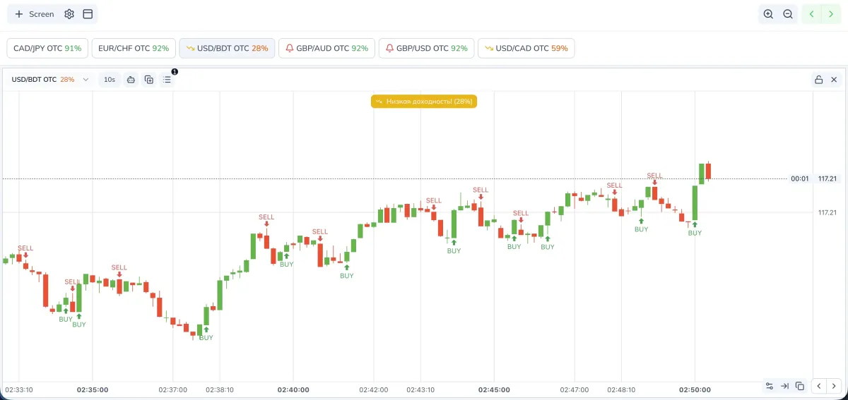 Choosing screen layout mode